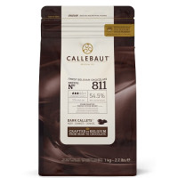 Callebaut Chocolade Callets Puur (811) 1kg