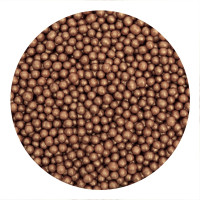 BrandNewCake Chocolade Crispy Parels Goud-Brons 190g