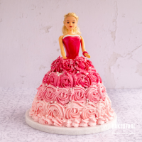 Barbie taart recept