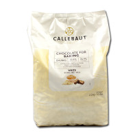 Callebaut Bakvaste chocolade Chunks Wit 2,5 kg.