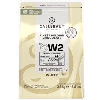 Callebaut Chocolade Callets Wit (CW2) 2,5kg