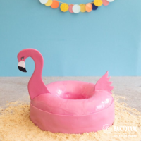 Flamingo taart recept