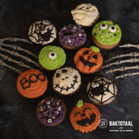Halloween cupcakes recept