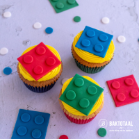 Lego cupcakes recept