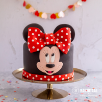 Minnie Mouse taart recept