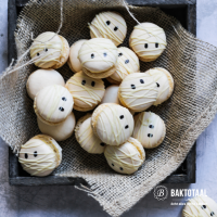Mummie macarons recept
