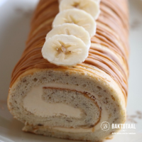 Banaan-biscuitrol recept