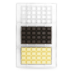 Chocolademal Klassiek 100g Tablet (3x) 127x72x11(h)mm