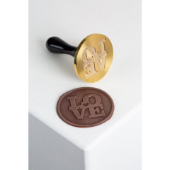 Martellato Chocolade Stempel Liefde Ø3cm