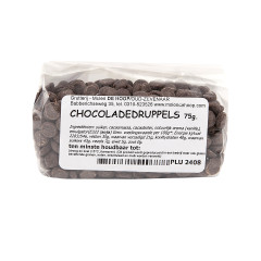 Molen de Hoop Bakvaste Chocoladedruppels 75 gr