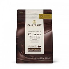 Callebaut Chocolade Callets Extra Puur (70,5%) 2,5 kg