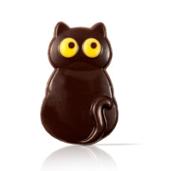Dobla Chocoladedecoratie Zwarte Kat (75 stuks)