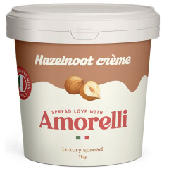 Amorelli Hazelnoot Spread 1kg
