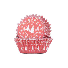 Cupcake Cups PME Kersttrui 30 stuks