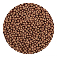 BrandNewCake Chocolade Crispy Parels Goud-Brons 600g