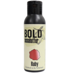 Bold Cacaoboter Gekleurd Ruby Glitter 80g