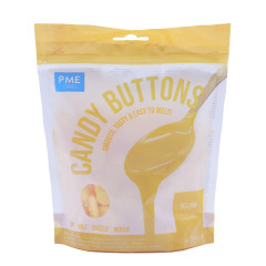 PME Candy Buttons Geel 340g