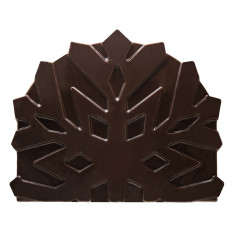 Callebaut Chocoladedecoratie Reliëf Sneeuwvlok Puur 63st**