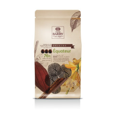 Callebaut Chocolade Callets Puur Équateur (76%) 1kg