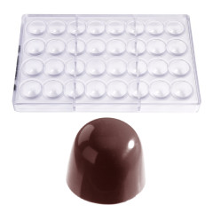 Bonbonvorm Chocolate World Kegel (32x) Ø29x21mm