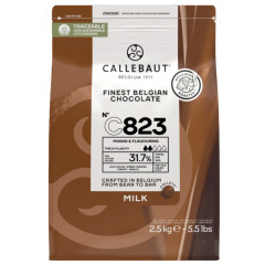 Callebaut Chocolade Callets Melk (C823) 2,5kg