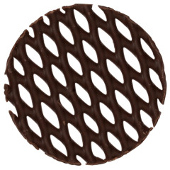 Callebaut Chocoladedecoratie Raster Rond Ø5cm 195st.