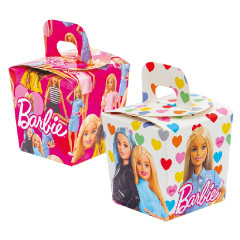 Candy Box Barbie 7x7x8cm 6st