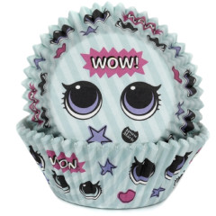 Cupcake Cups HoM WOW 50x33mm. 50st.**