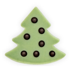 Callebaut Chocoladedecoratie Kerstboom Groen 192st.