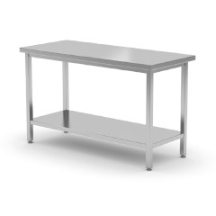 Hendi Werktafel Voor Zwaargebruik met Schap 180x60 cm