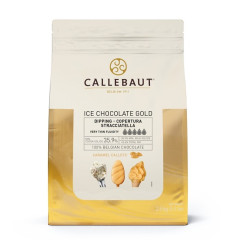 Callebaut Chocolade IJs Coating Gold 2,5 kg**