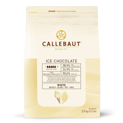 Callebaut Chocolade IJs Coating Wit 2,5 kg