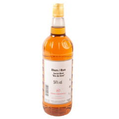 Rum Iles du Vent 54% (speciaal voor patisserie) 1 Liter**