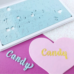 Sweet Stamp Candy Letters & Cijfers Set
