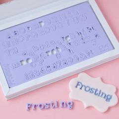 Sweet Stamp Frosting Letters & Cijfers Set