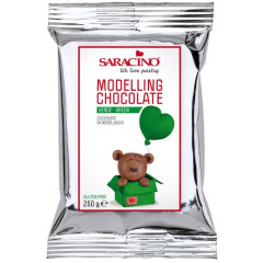 Saracino Modelleer Chocolade Groen 250g