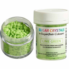 Sugarflair Suikerkristallen Limoen Groen 40g