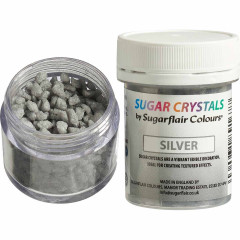 Sugarflair Suikerkristallen Zilver 40g