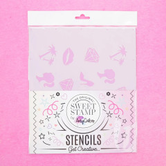 Sweet Stamp Stencil Barbie 21,5x25cm