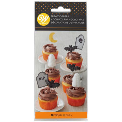 Wilton Cupcake Toppers Halloween 8st