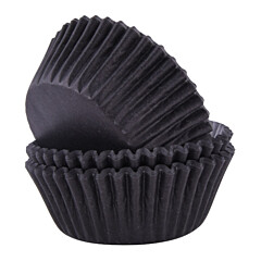 Cupcake Cups PME Zwart 60 stuks