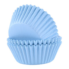 Cupcake Cups PME Licht Blauw 60 stuks