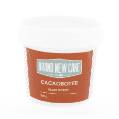 BrandNewCake Cacaoboter gekleurd Pearl Koper 200g