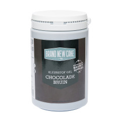 BrandNewCake Kleurstof Gel Chocolade Bruin 1kg**