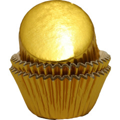 Cupcake Cups Goud metallic 50mm. 50st.