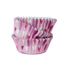 Cupcake Cups PME Hartjes 30 stuks