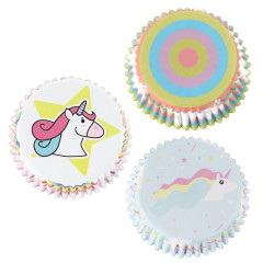 Cupcake Cups PME Unicorn 60 stuks