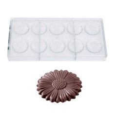 Bonbonvorm Chocolate World Zonnebloem (10x) 43x5 mm