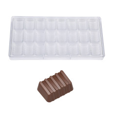 Bonbonvorm Chocolate World Praline Steps (24x) 34x24x13mm