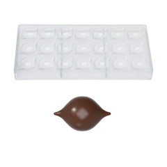 Bonbonvorm Chocolate World Praline Curve (21x) 45x28x14mm